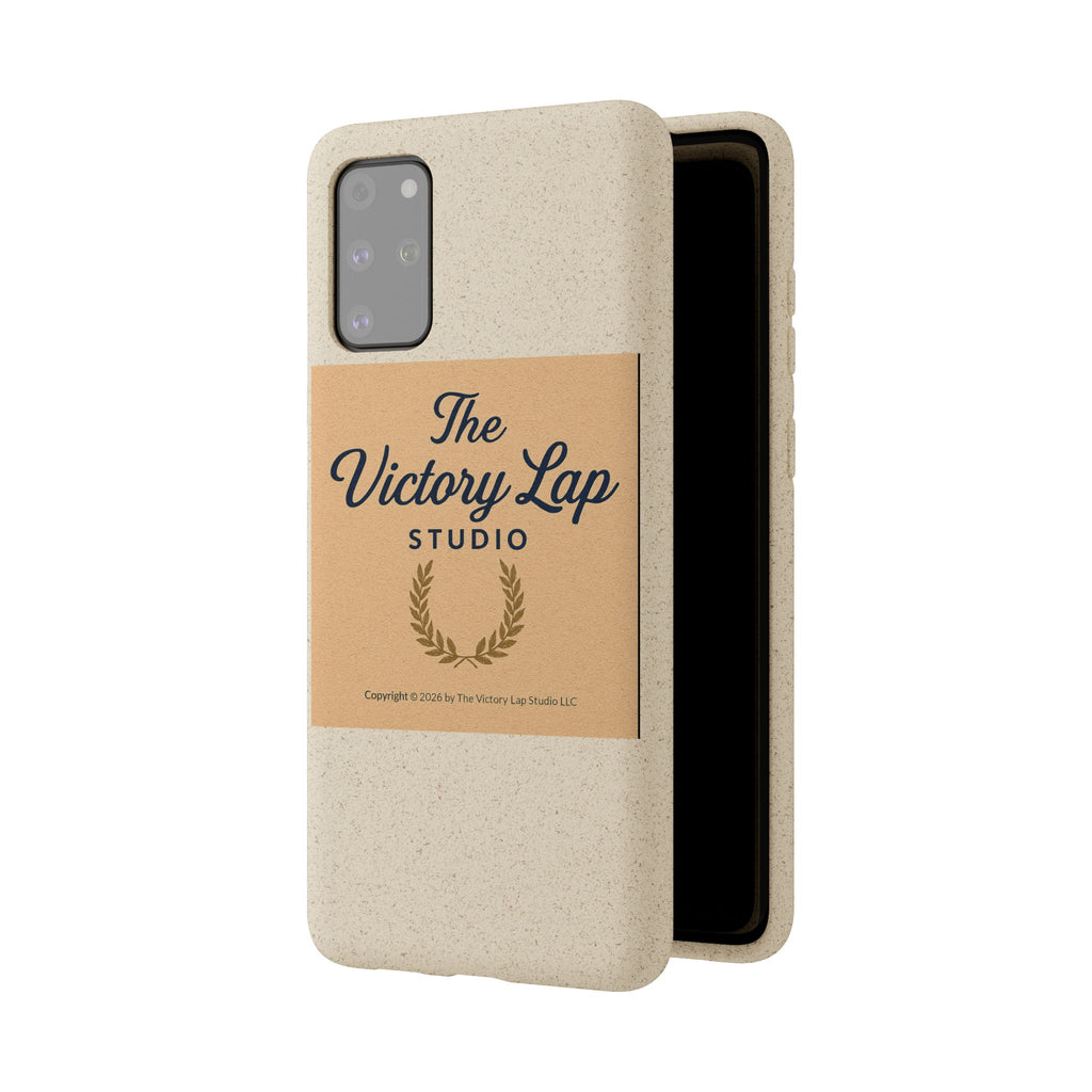 Biodegradable Phone Case — "The Victory Lap Studio" Eco-Friendly Protective Cover