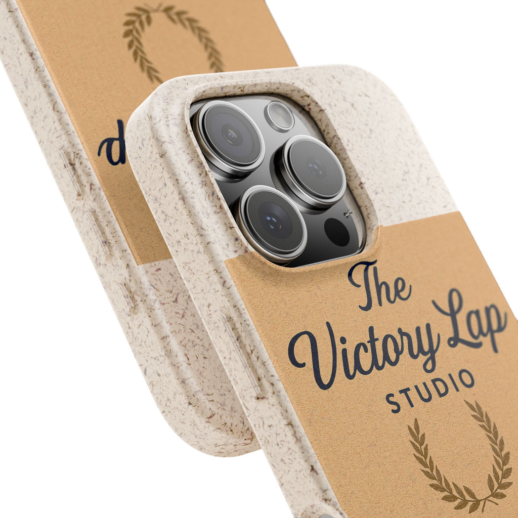 Biodegradable Phone Case — "The Victory Lap Studio" Eco-Friendly Protective Cover
