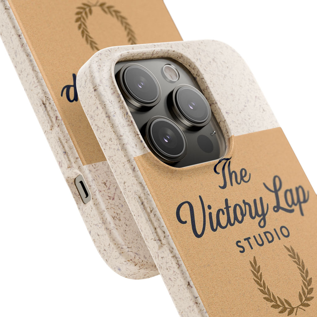 Biodegradable Phone Case — "The Victory Lap Studio" Eco-Friendly Protective Cover