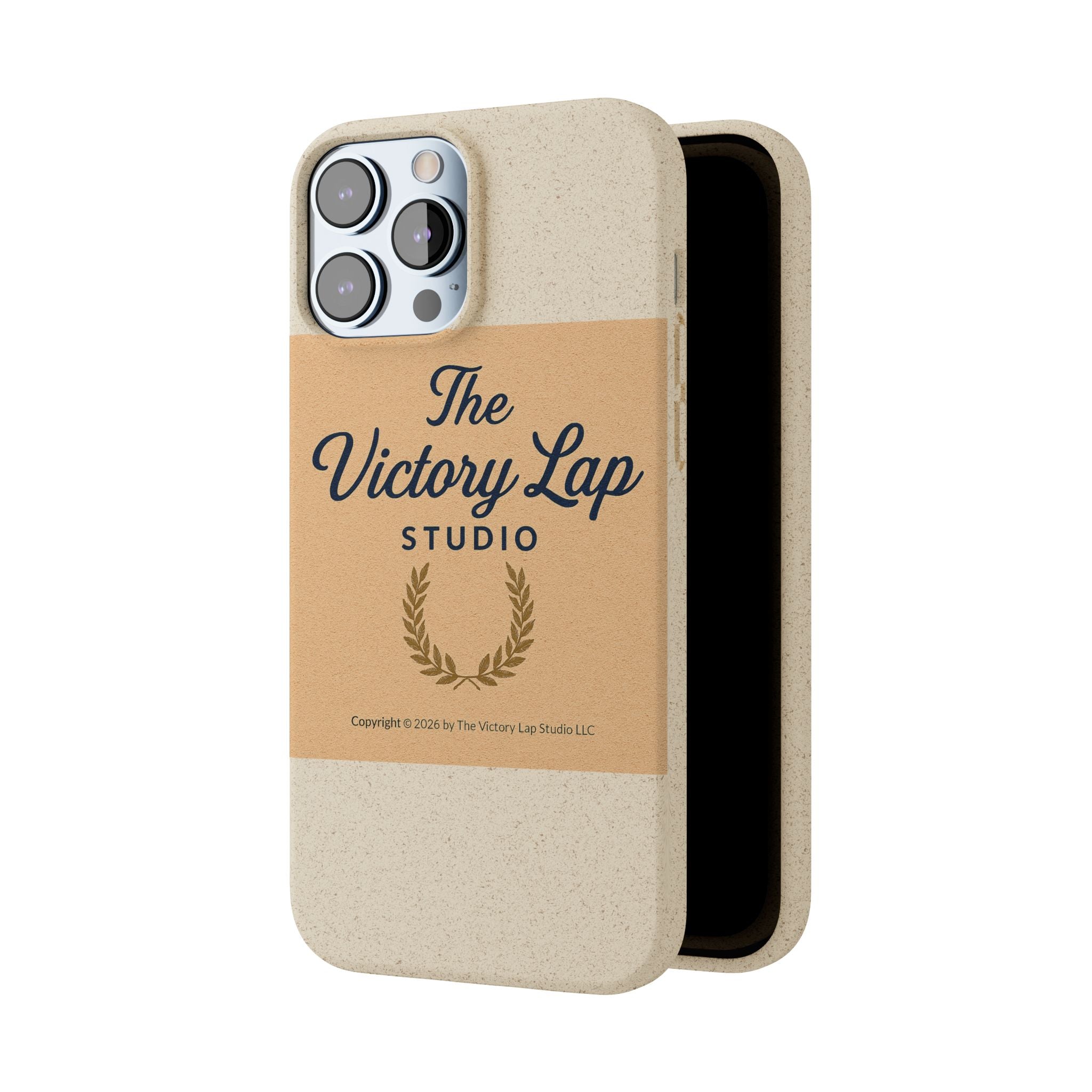 Biodegradable Phone Case — "The Victory Lap Studio" Eco-Friendly Protective Cover