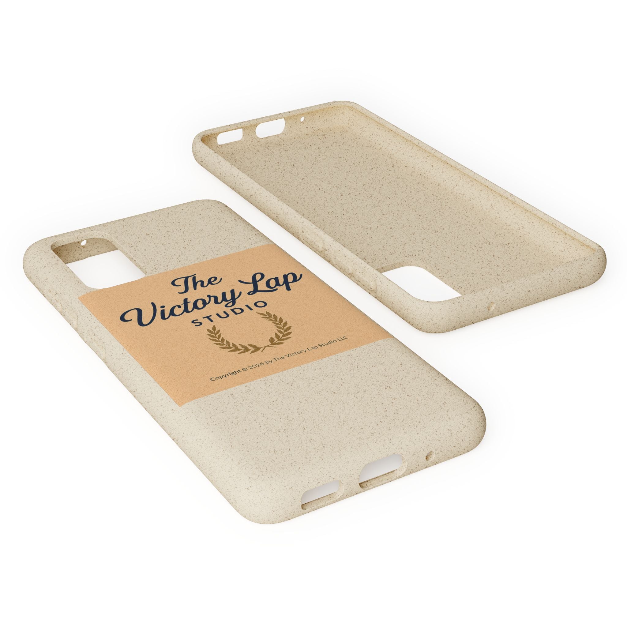 Biodegradable Phone Case — "The Victory Lap Studio" Eco-Friendly Protective Cover