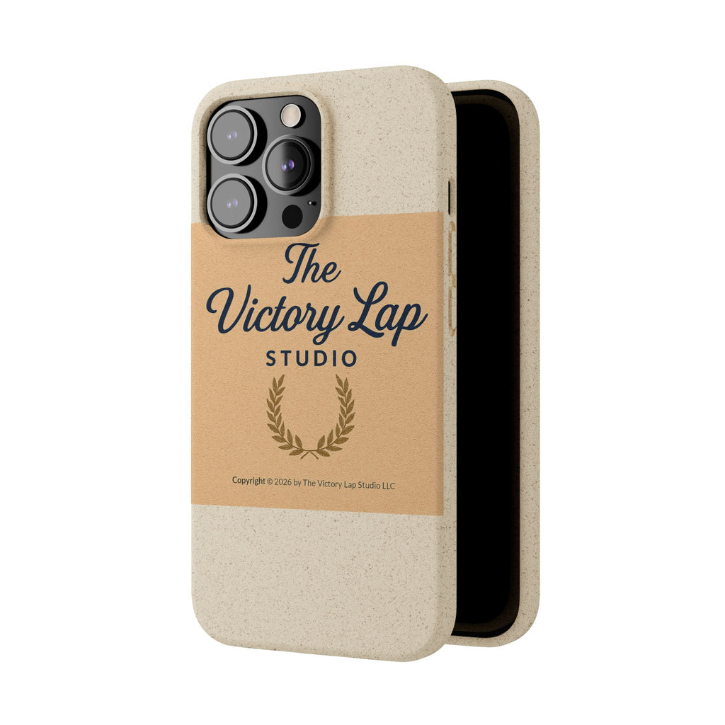 Biodegradable Phone Case — "The Victory Lap Studio" Eco-Friendly Protective Cover