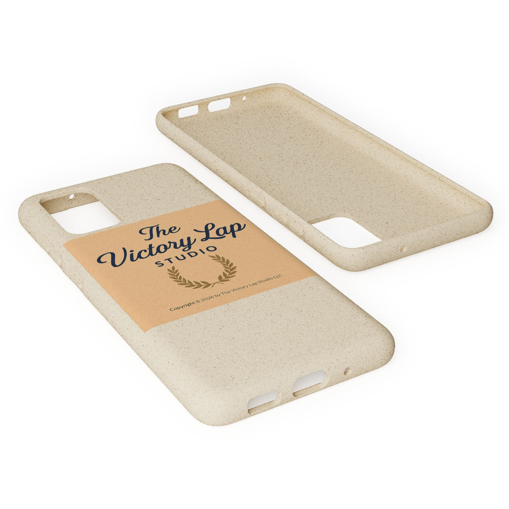 Biodegradable Phone Case — "The Victory Lap Studio" Eco-Friendly Protective Cover