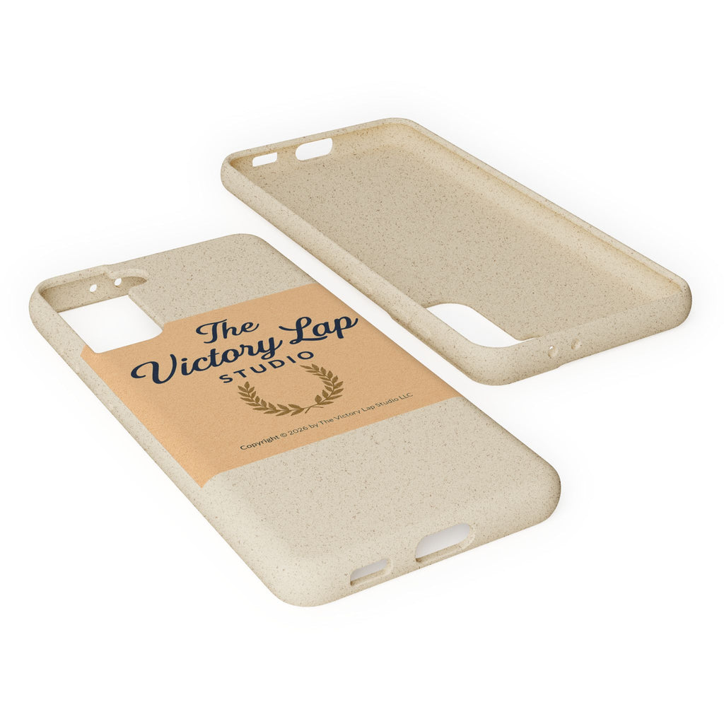 Biodegradable Phone Case — "The Victory Lap Studio" Eco-Friendly Protective Cover