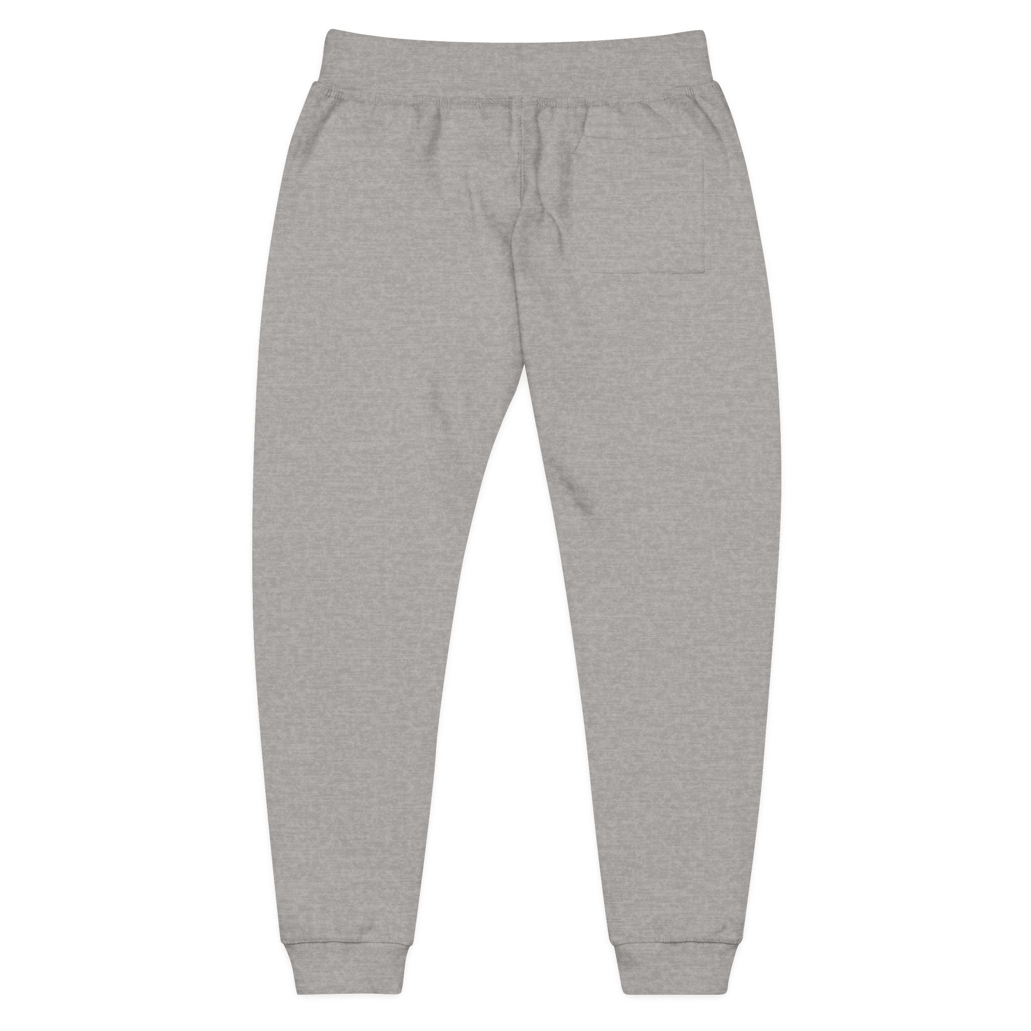 The Victory Lap Studio Anointed Threads-Embroidered Olive Green Sweatpants — Eco Plant Graphic Joggers