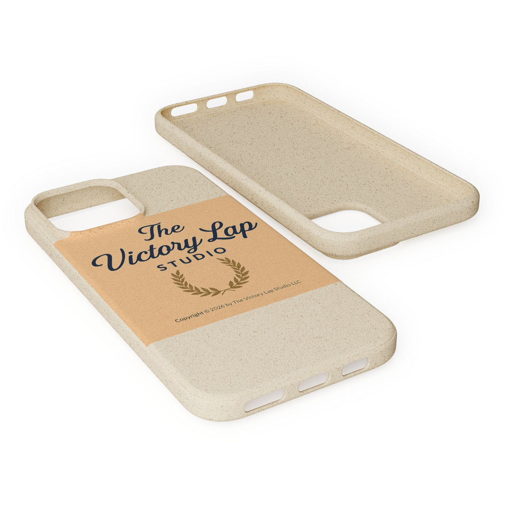 Biodegradable Phone Case — "The Victory Lap Studio" Eco-Friendly Protective Cover