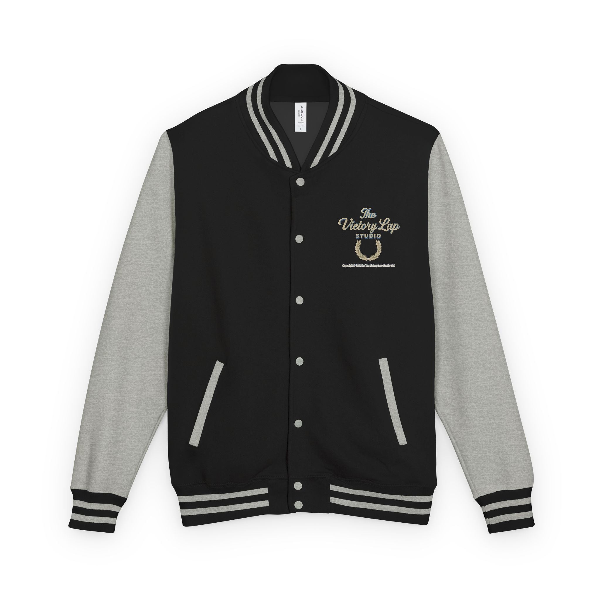 The Victory Loop Studio Anointed Threads Vintage-Varsity Jacket