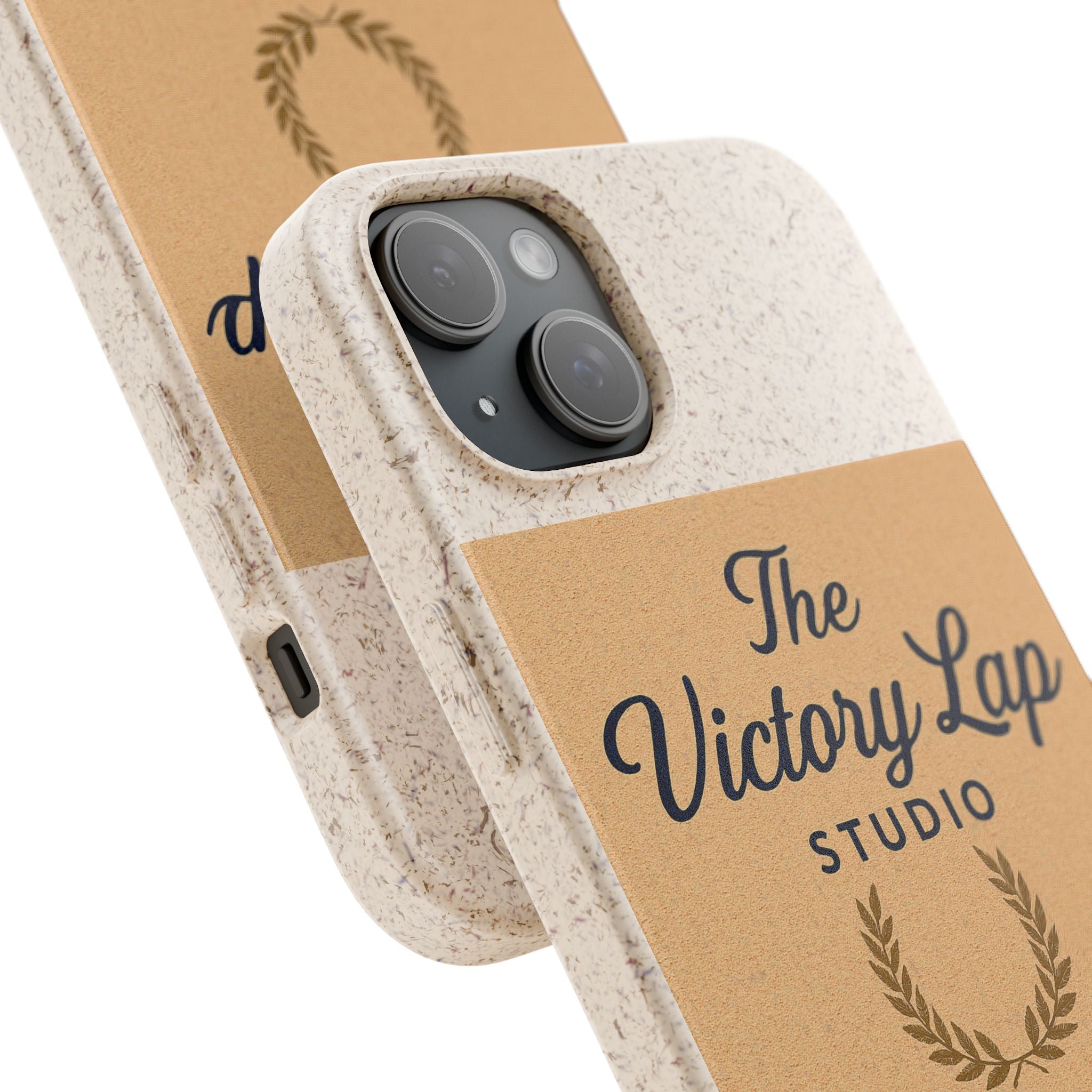 Biodegradable Phone Case — "The Victory Lap Studio" Eco-Friendly Protective Cover