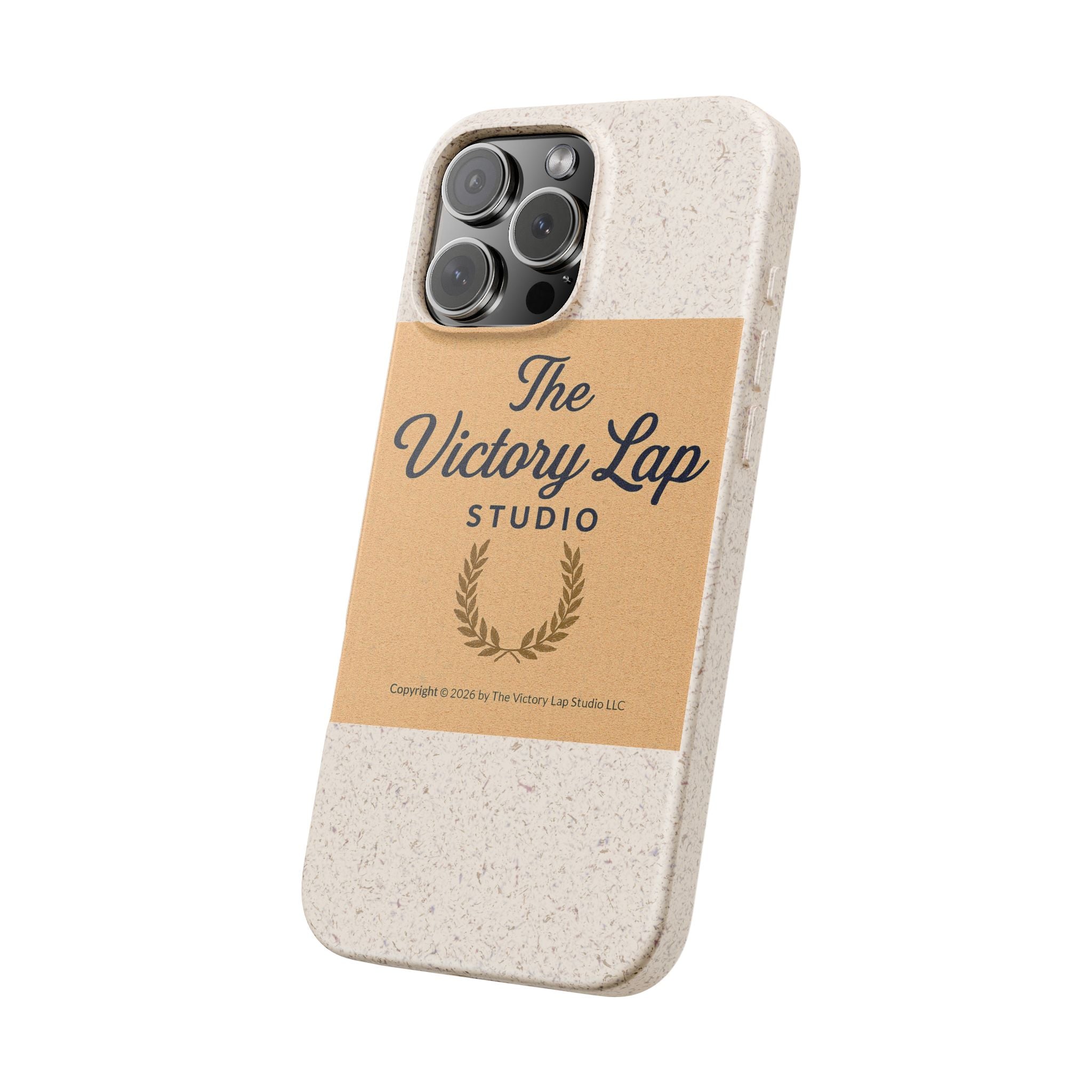 Bioafbreekbare Foonhoes — "The Victory Lap Studio" Omgewingsvriendelike Beskermende Hoes