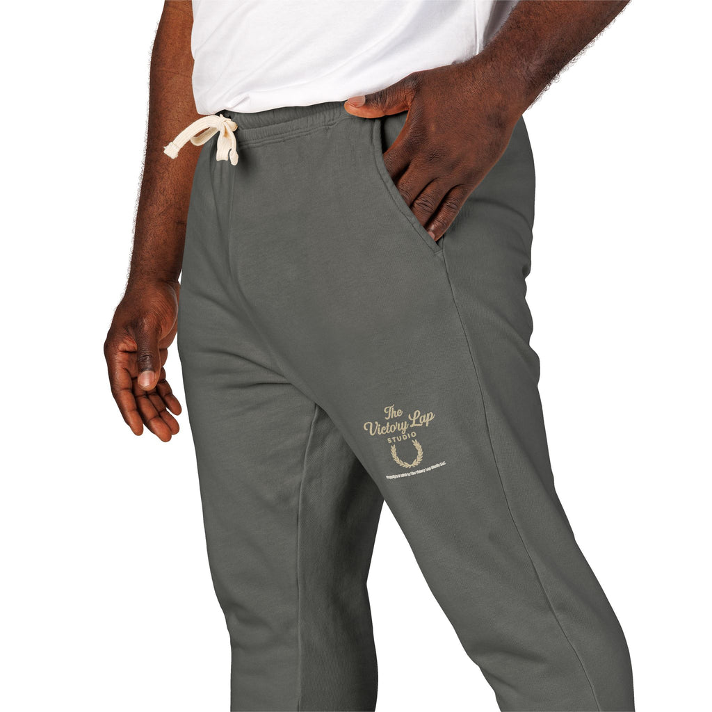 The Victory Lap Studio Anointed Threads– Garment-Dyed Fleece Joggers