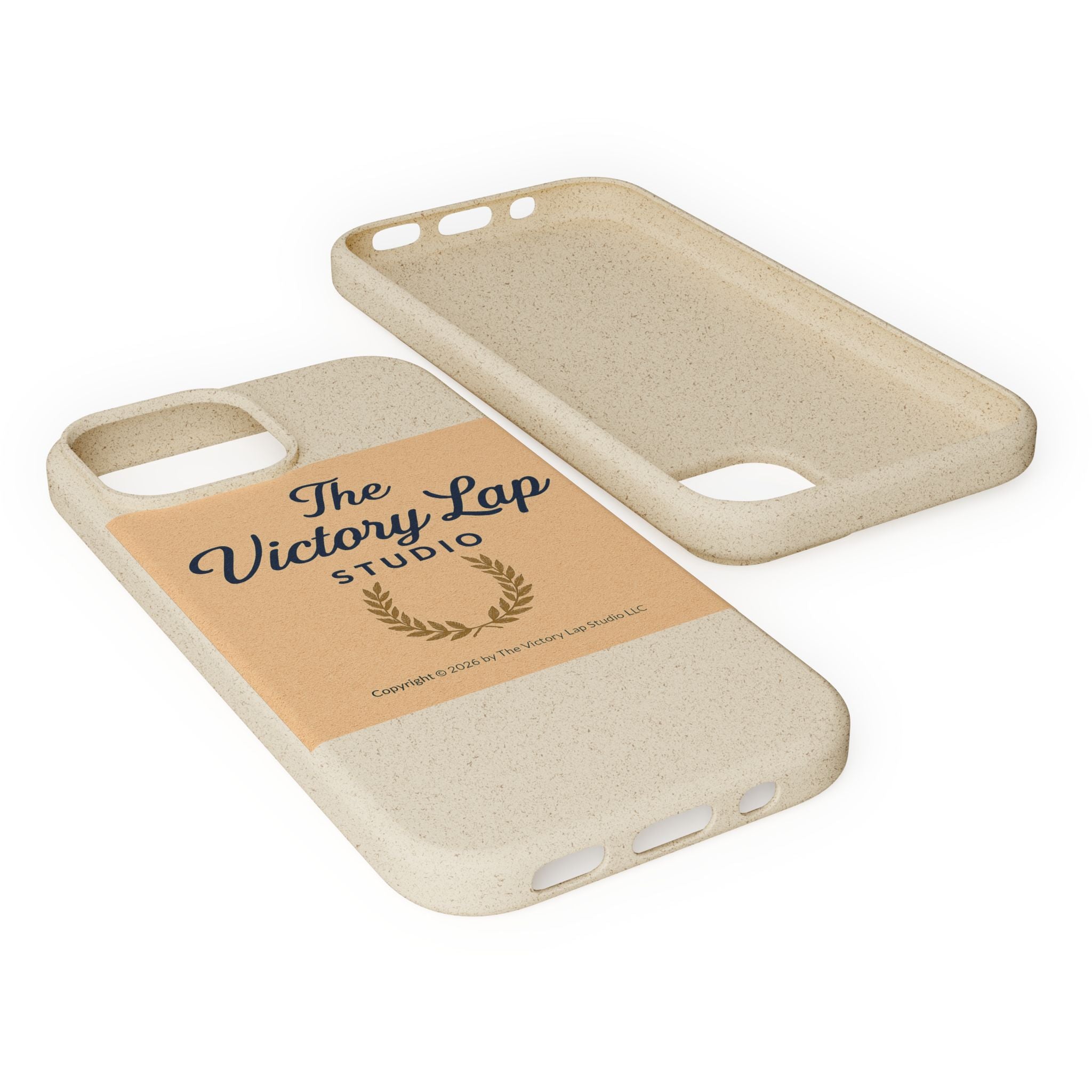 Biodegradable Phone Case — "The Victory Lap Studio" Eco-Friendly Protective Cover