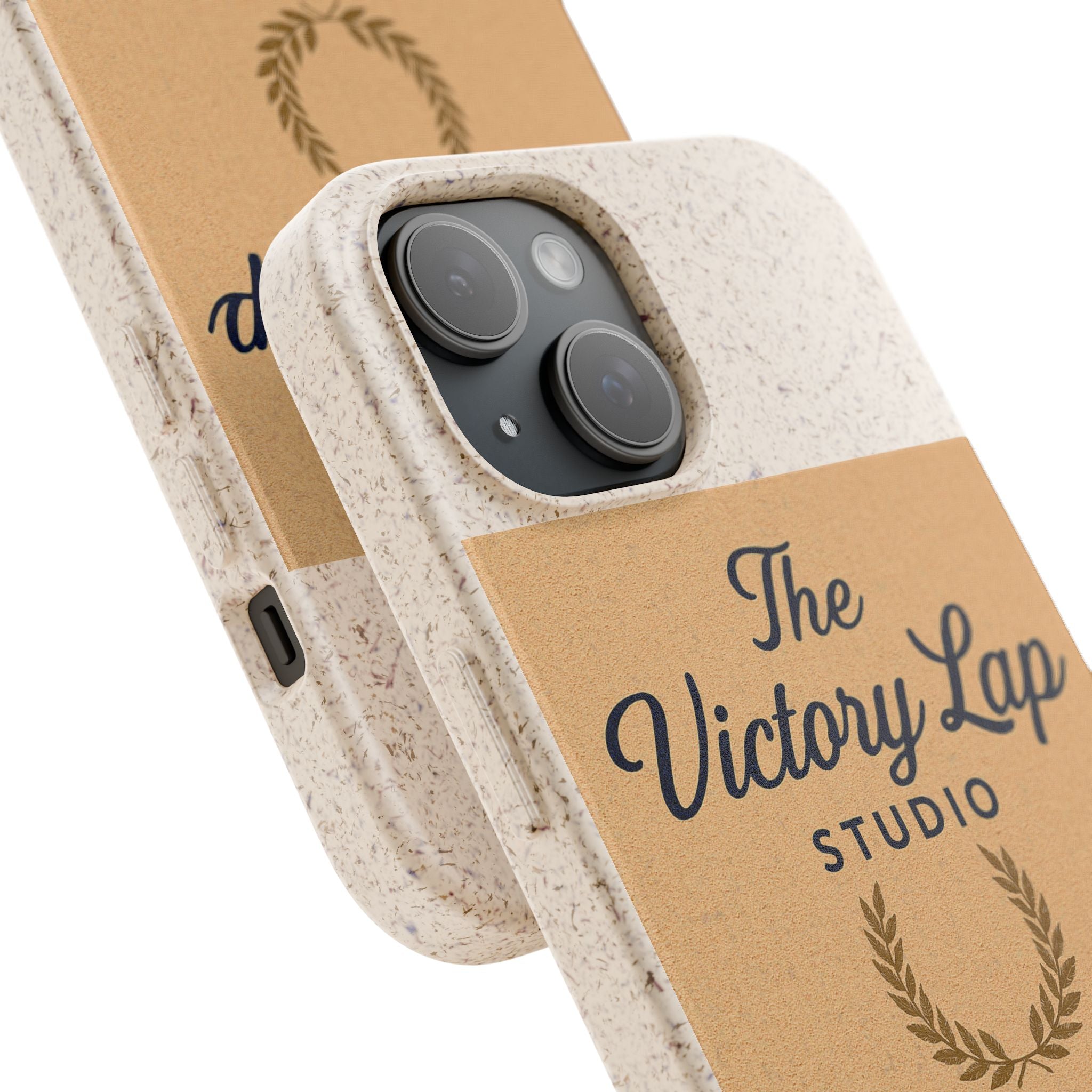 Biodegradable Phone Case — "The Victory Lap Studio" Eco-Friendly Protective Cover