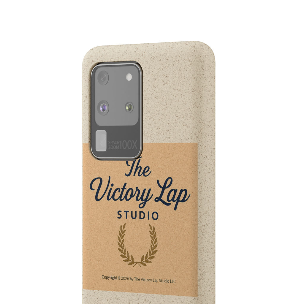 Biodegradable Phone Case — "The Victory Lap Studio" Eco-Friendly Protective Cover