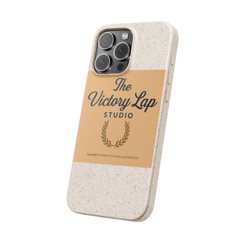 Biodegradable Phone Case — "The Victory Lap Studio" Eco-Friendly Protective Cover