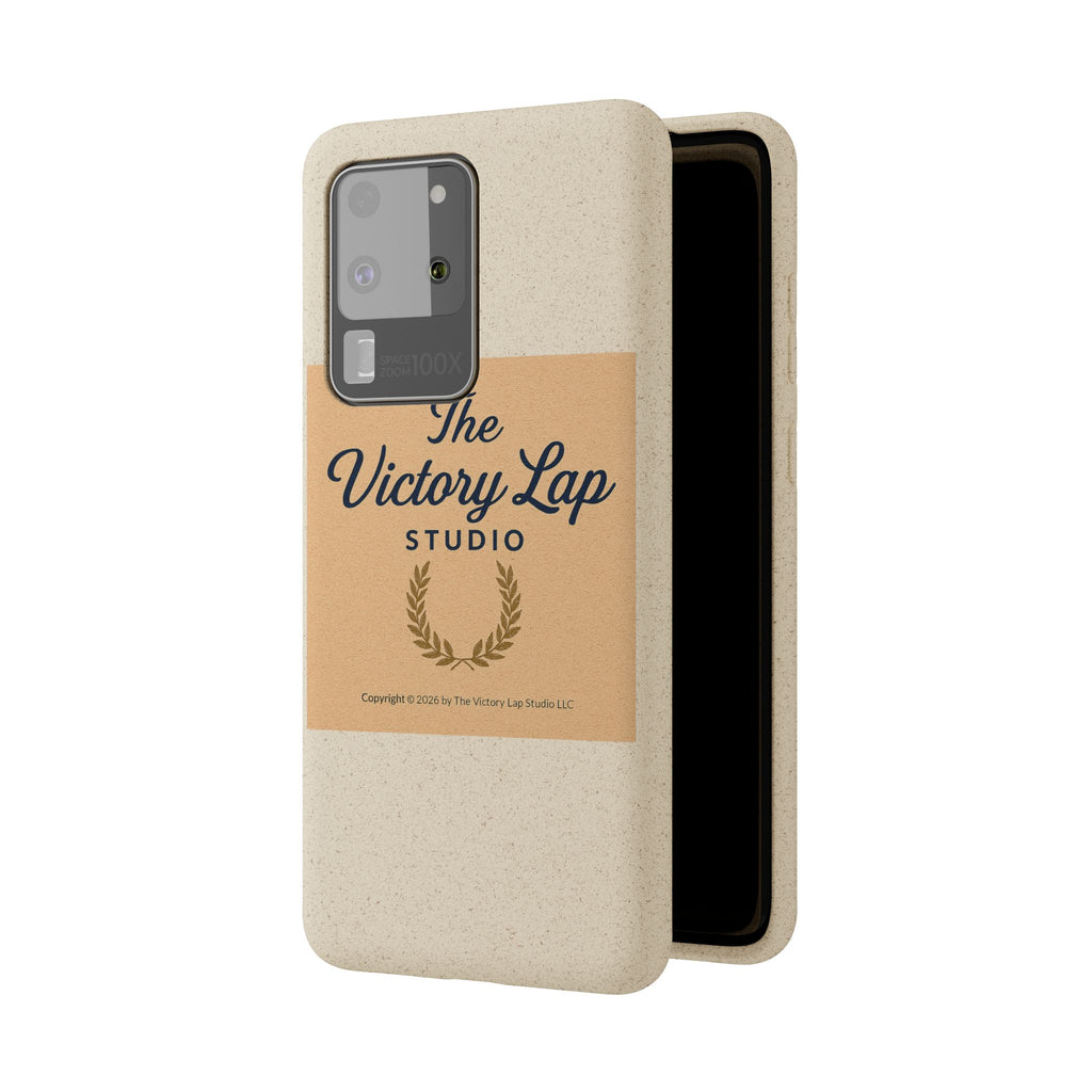 Biodegradable Phone Case — "The Victory Lap Studio" Eco-Friendly Protective Cover