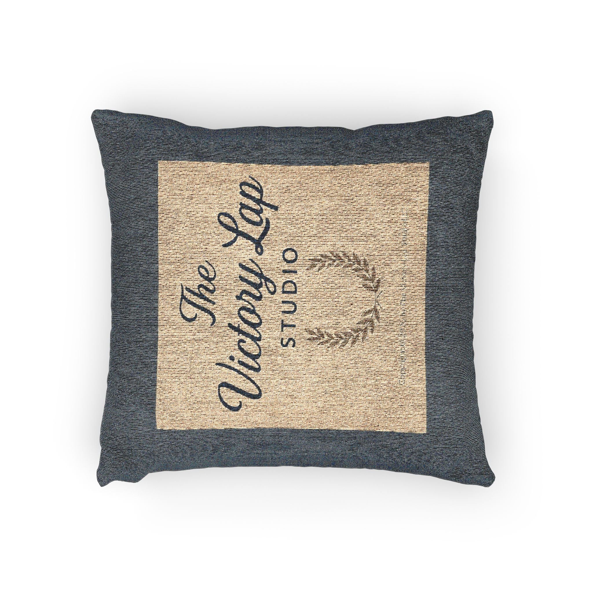The Victory Lap Studio- Vintage Woven Pillow
