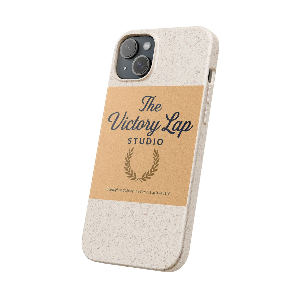 Biodegradable Phone Case — "The Victory Lap Studio" Eco-Friendly Protective Cover