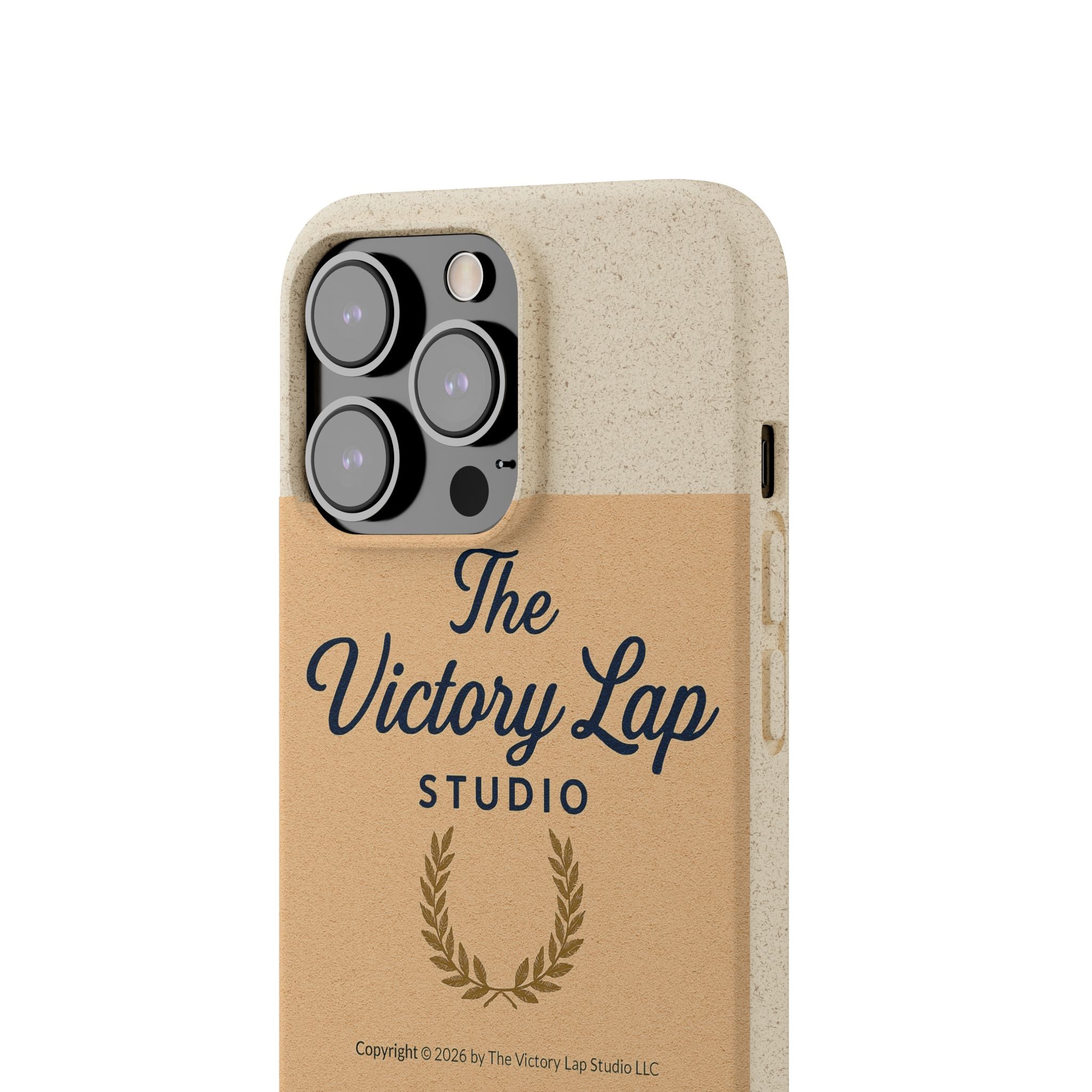Biodegradable Phone Case — "The Victory Lap Studio" Eco-Friendly Protective Cover