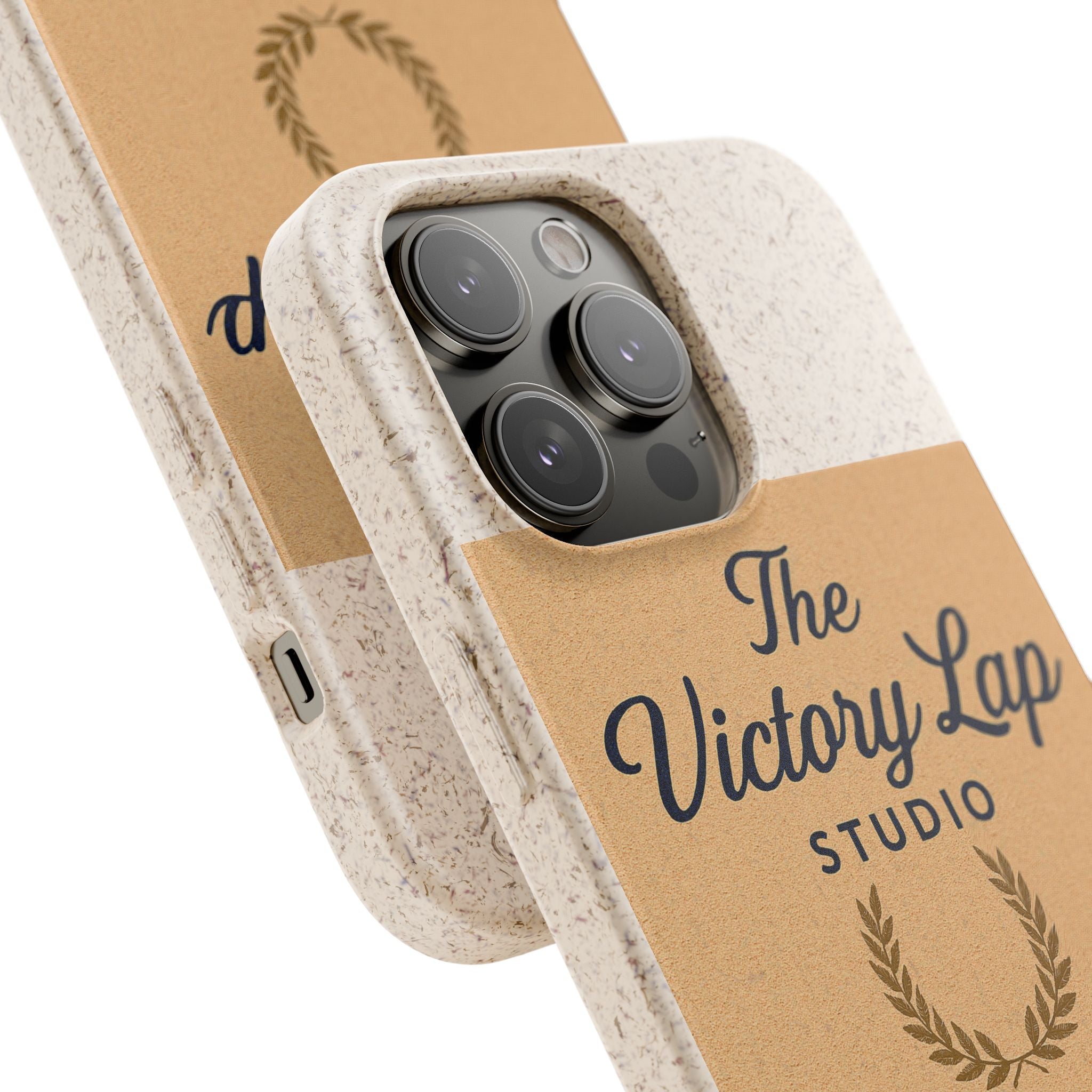 Biodegradable Phone Case — "The Victory Lap Studio" Eco-Friendly Protective Cover