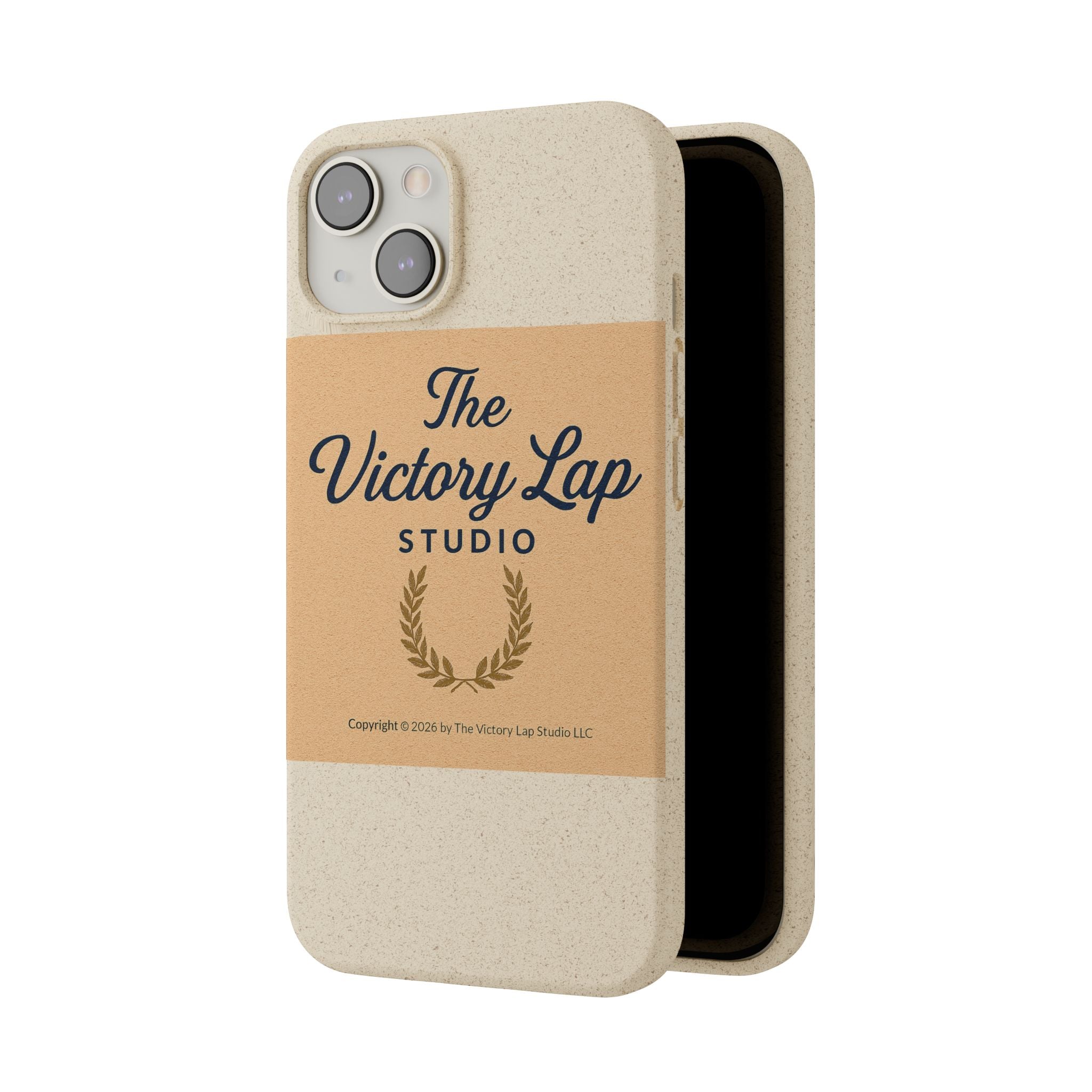 Biodegradable Phone Case — "The Victory Lap Studio" Eco-Friendly Protective Cover