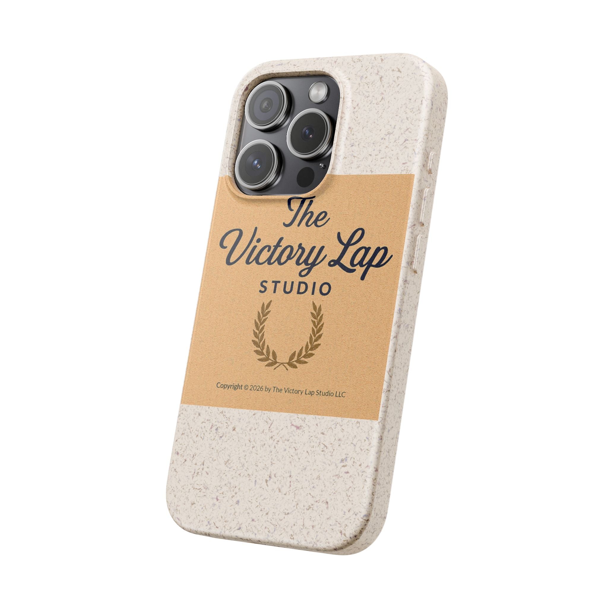 Biodegradable Phone Case — "The Victory Lap Studio" Eco-Friendly Protective Cover
