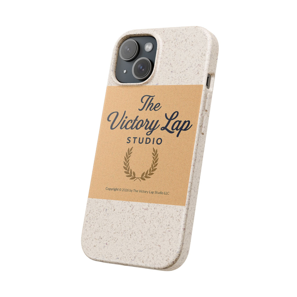 Biodegradable Phone Case — "The Victory Lap Studio" Eco-Friendly Protective Cover