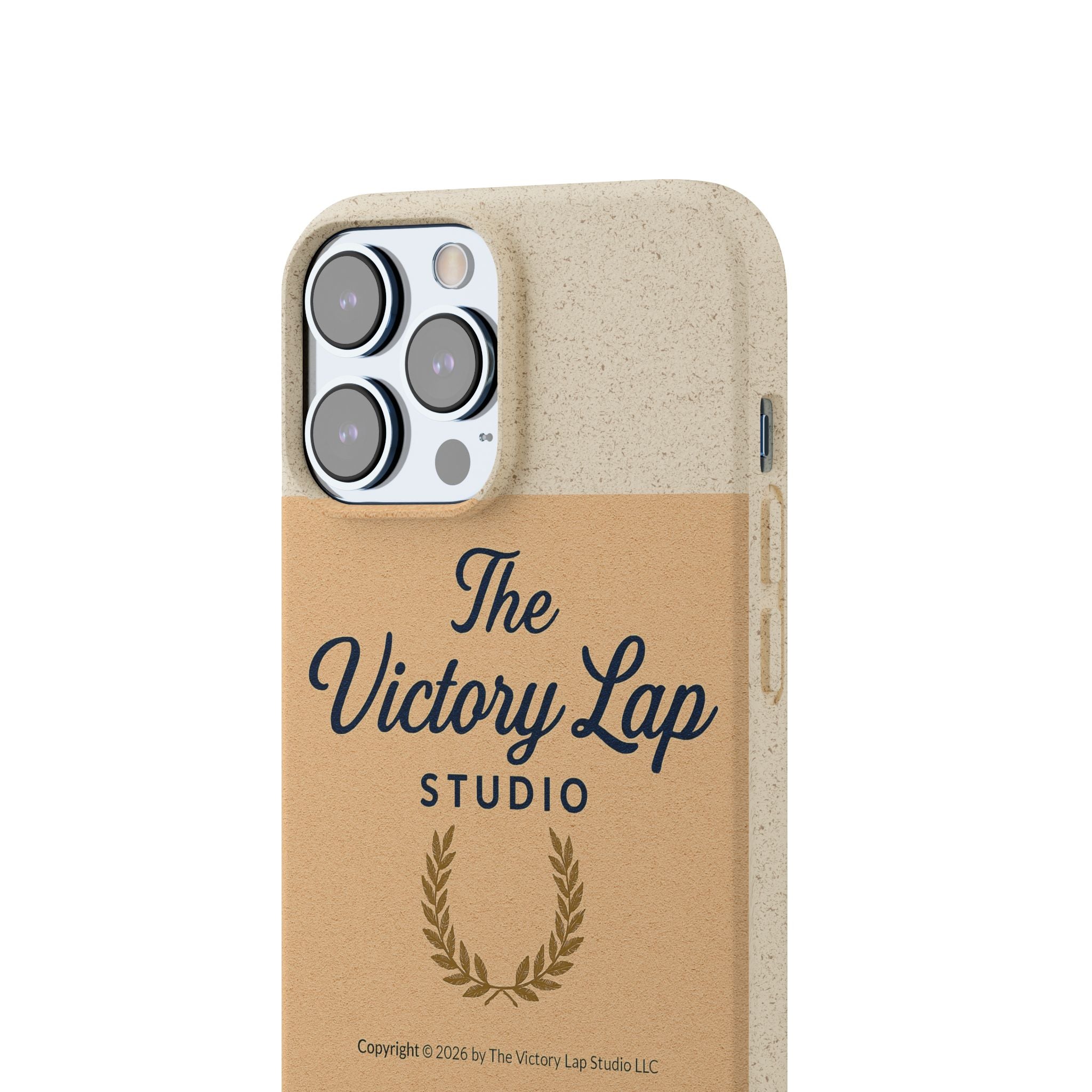 Biodegradable Phone Case — "The Victory Lap Studio" Eco-Friendly Protective Cover