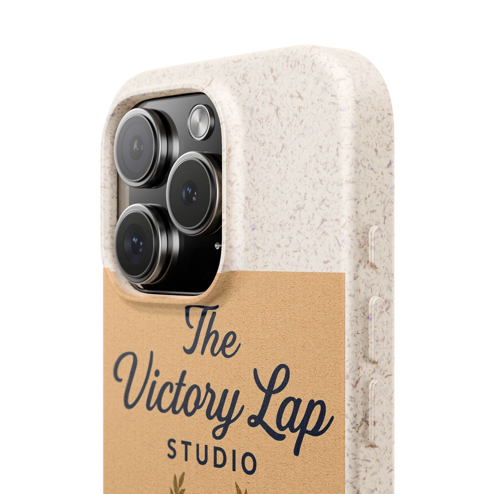 Biodegradable Phone Case — "The Victory Lap Studio" Eco-Friendly Protective Cover
