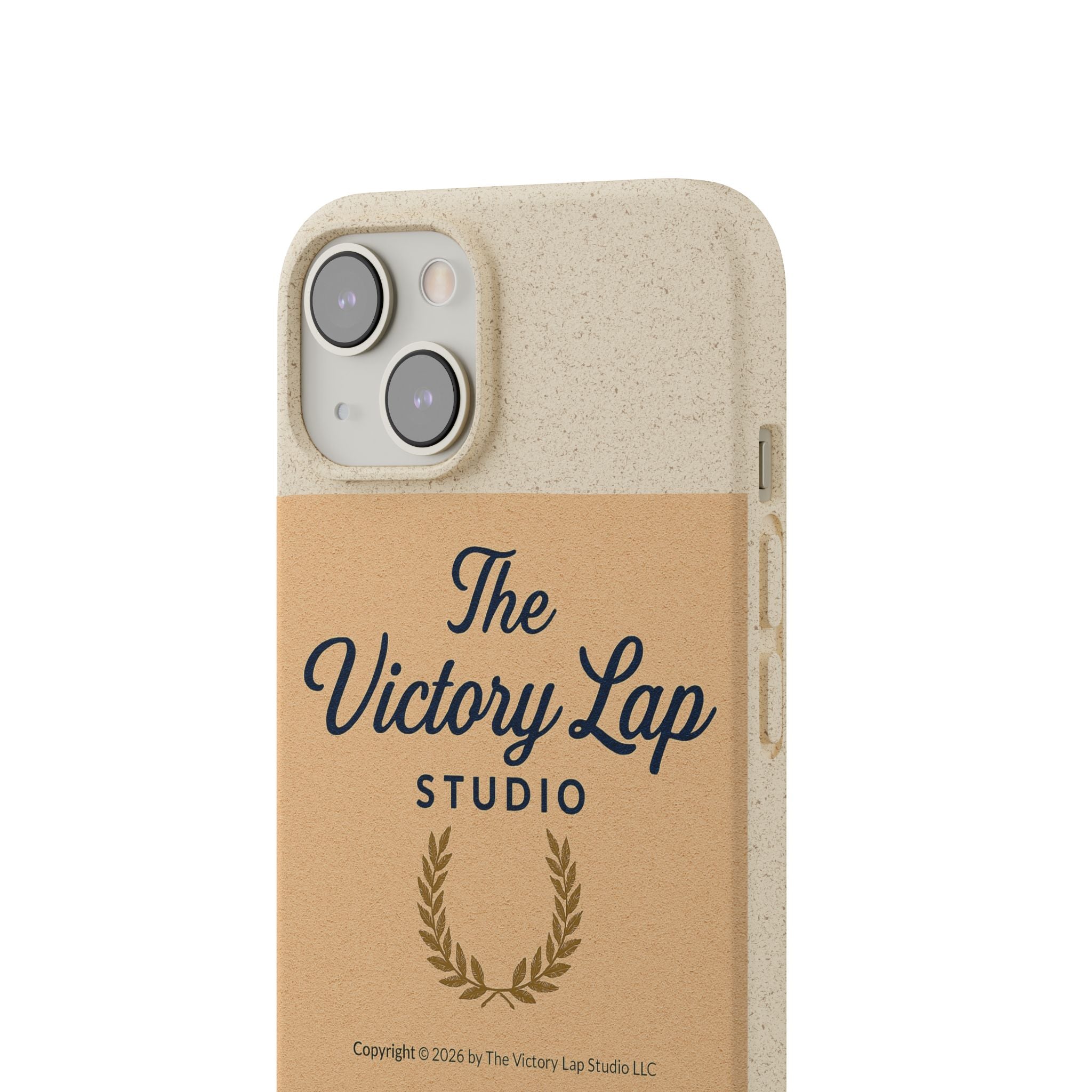 Biodegradable Phone Case — "The Victory Lap Studio" Eco-Friendly Protective Cover