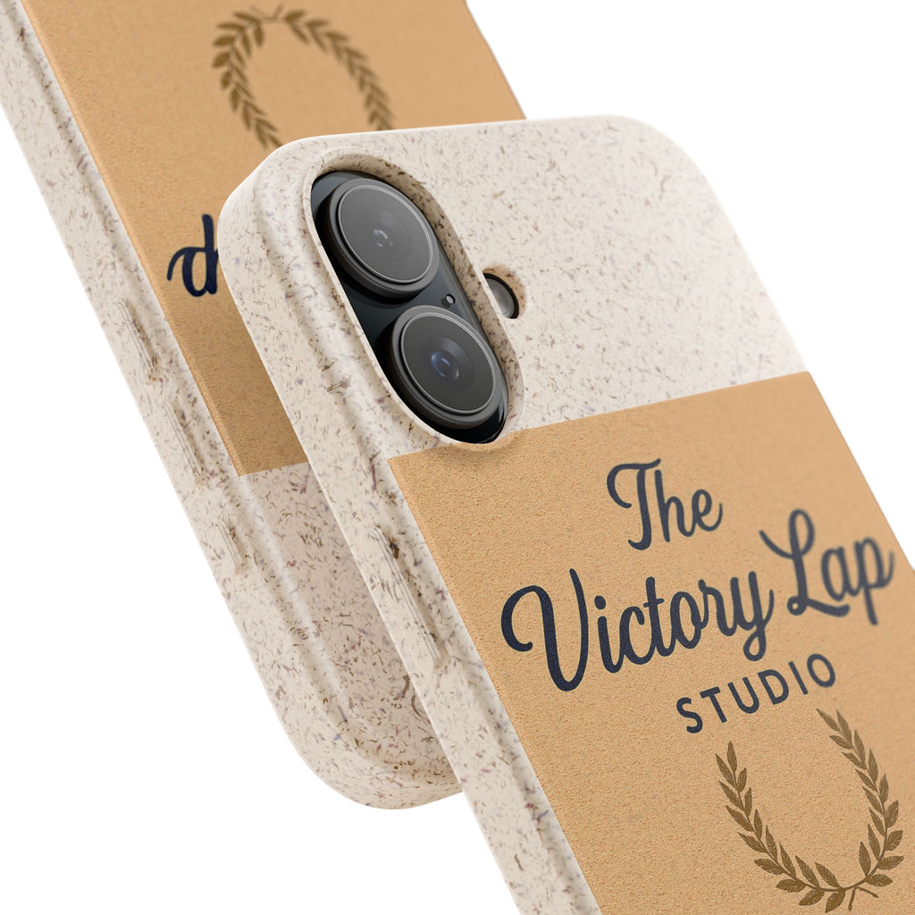 Biodegradable Phone Case — "The Victory Lap Studio" Eco-Friendly Protective Cover