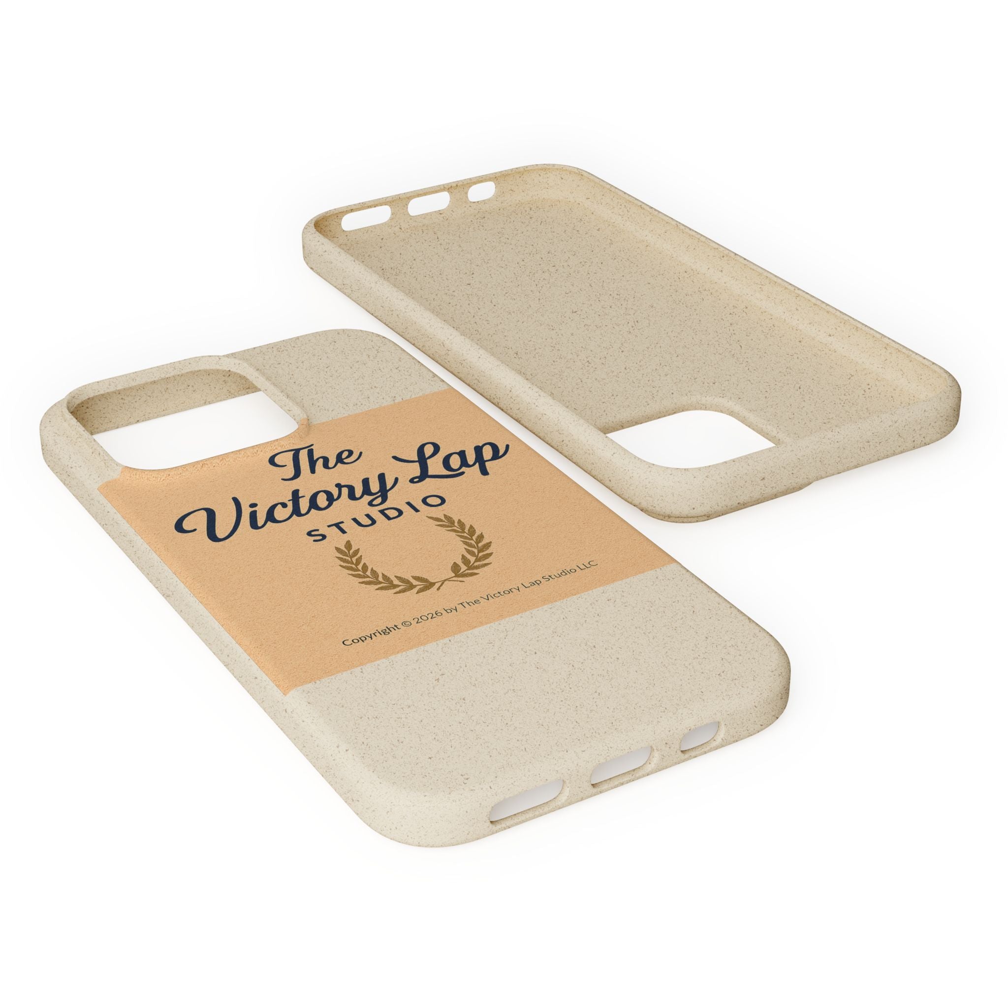 Biodegradable Phone Case — "The Victory Lap Studio" Eco-Friendly Protective Cover