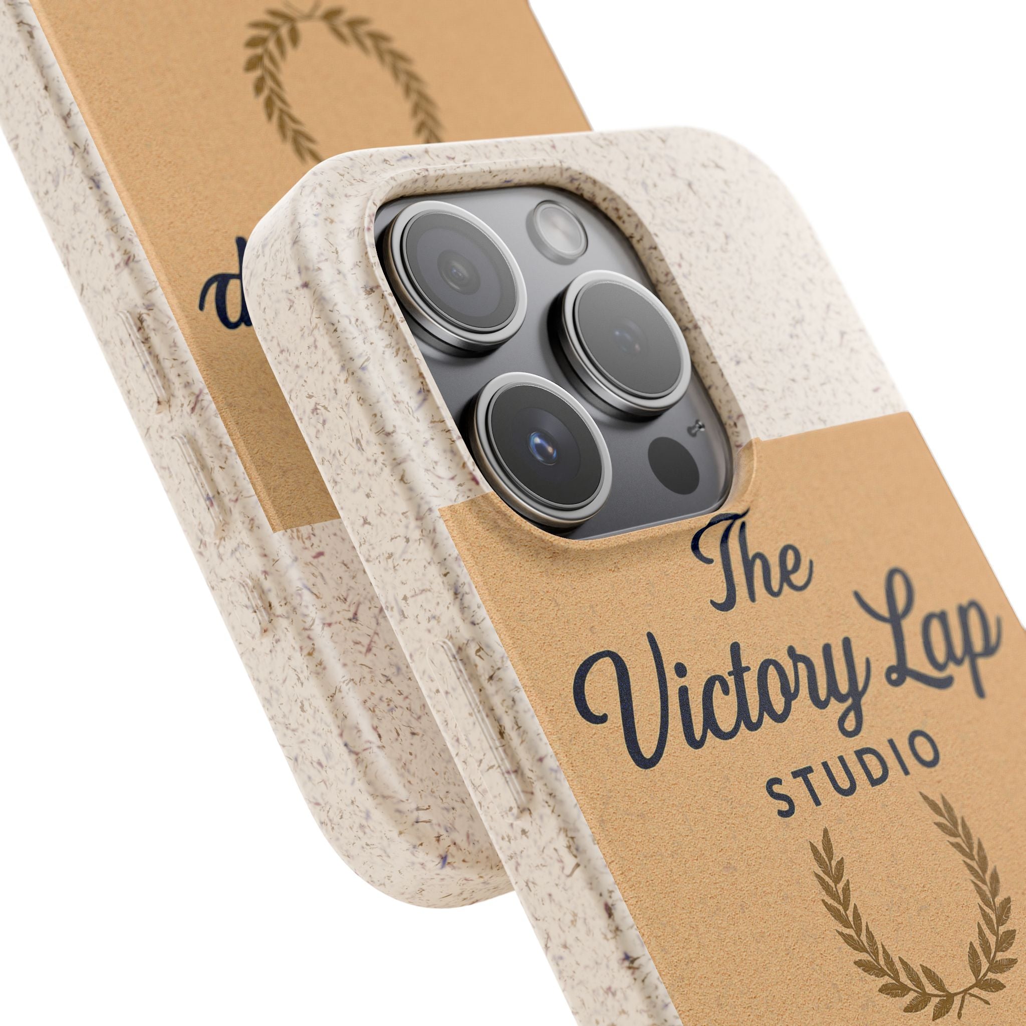 Biodegradable Phone Case — "The Victory Lap Studio" Eco-Friendly Protective Cover