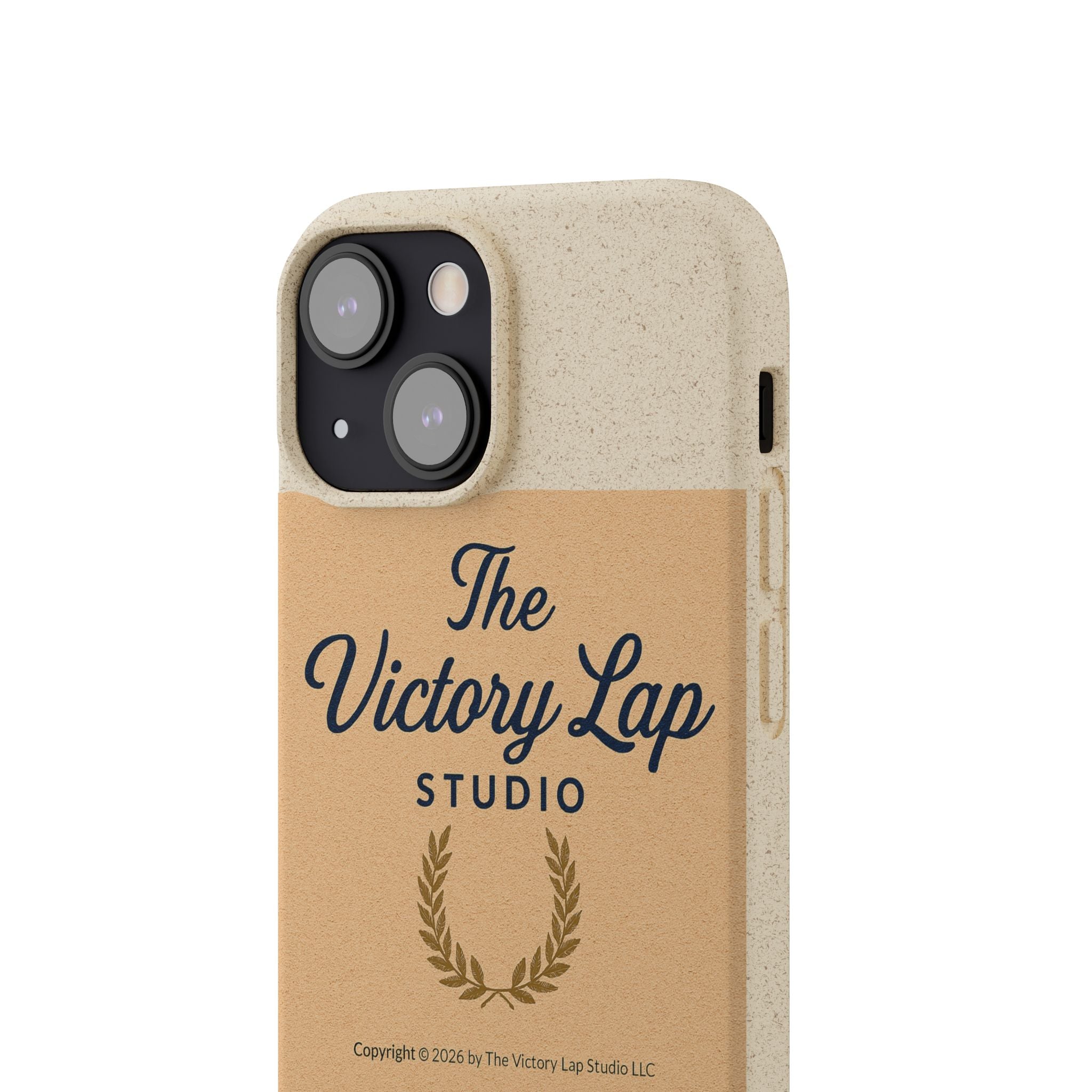 Biodegradable Phone Case — "The Victory Lap Studio" Eco-Friendly Protective Cover
