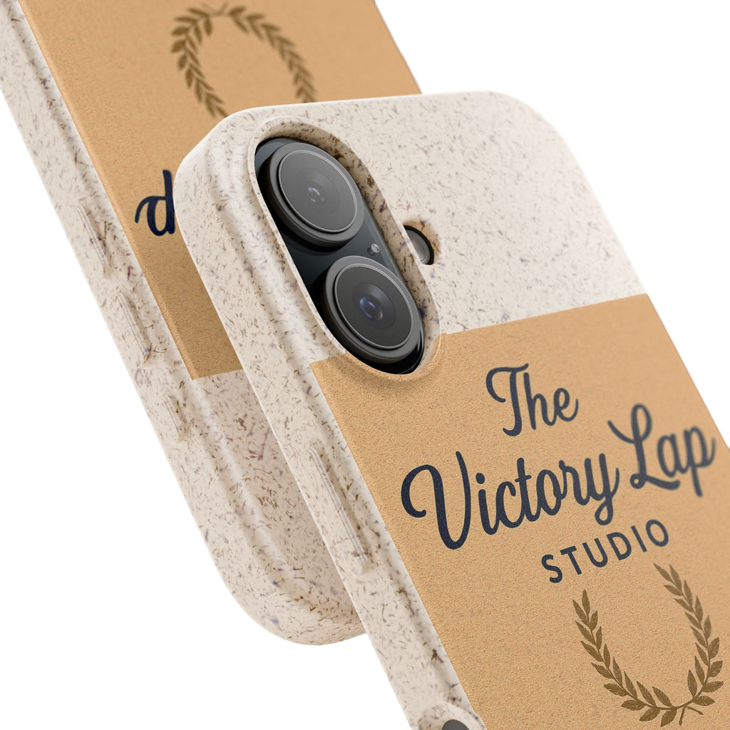 Biodegradable Phone Case — "The Victory Lap Studio" Eco-Friendly Protective Cover