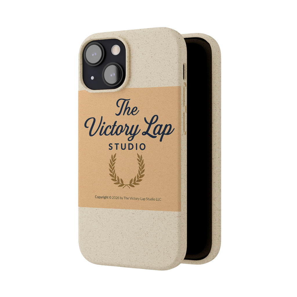 Biodegradable Phone Case — "The Victory Lap Studio" Eco-Friendly Protective Cover
