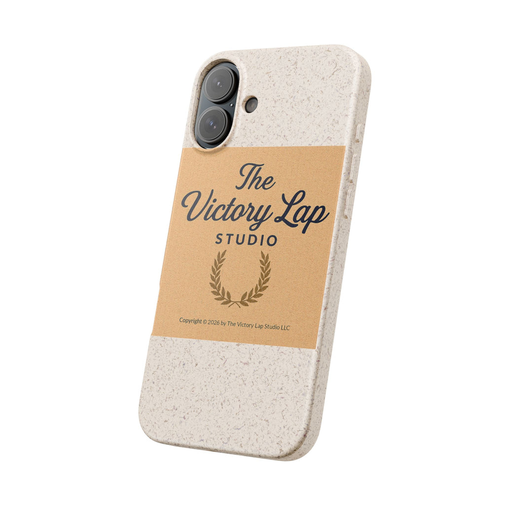 Biodegradable Phone Case — "The Victory Lap Studio" Eco-Friendly Protective Cover