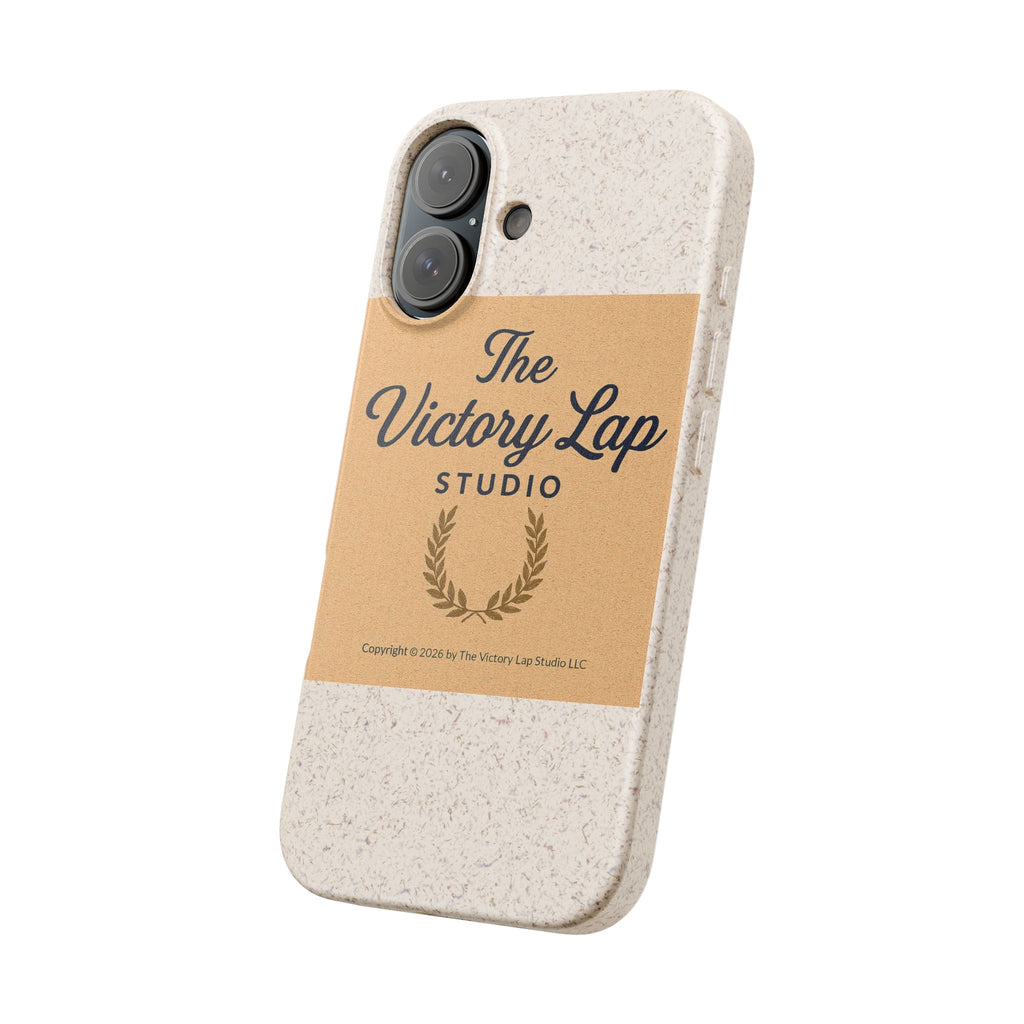 Biodegradable Phone Case — "The Victory Lap Studio" Eco-Friendly Protective Cover