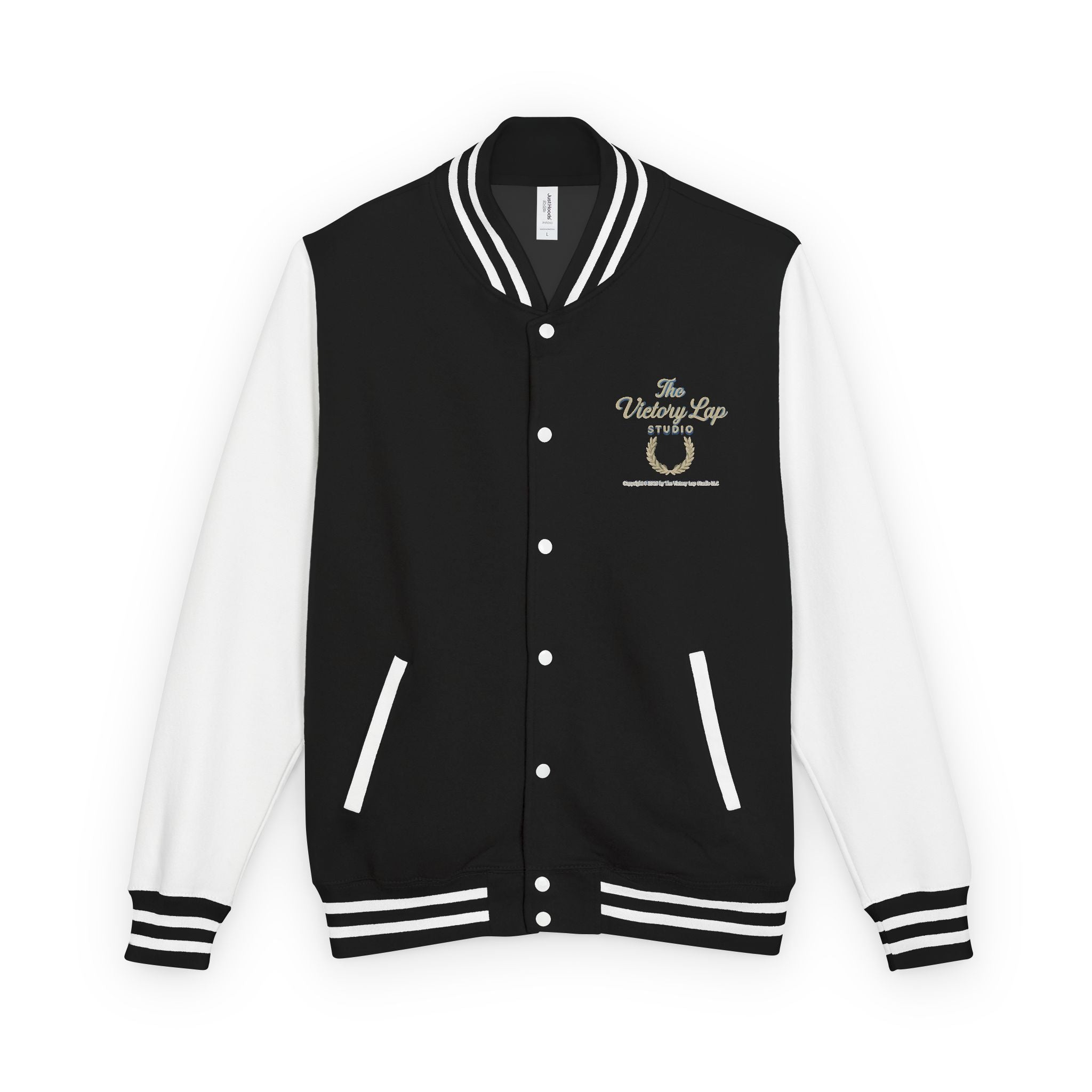 The Victory Loop Studio Anointed Threads Vintage-Varsity Jacket