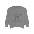 "The Victory Lap Studio Anointed Threads Garment-Dyed Crewneck— Vintage Logo Sweatshirt