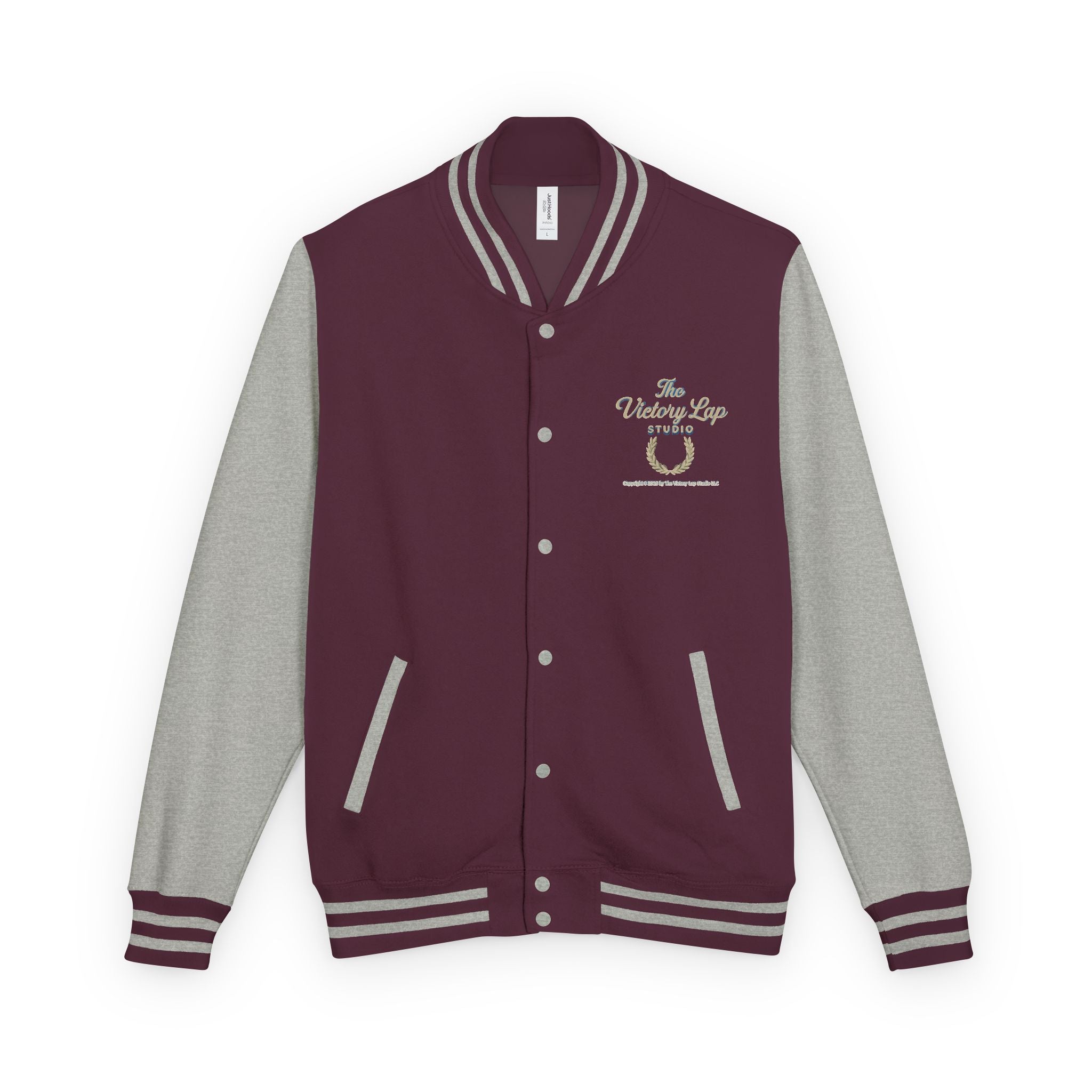 The Victory Loop Studio Anointed Threads Vintage-Varsity Jacket