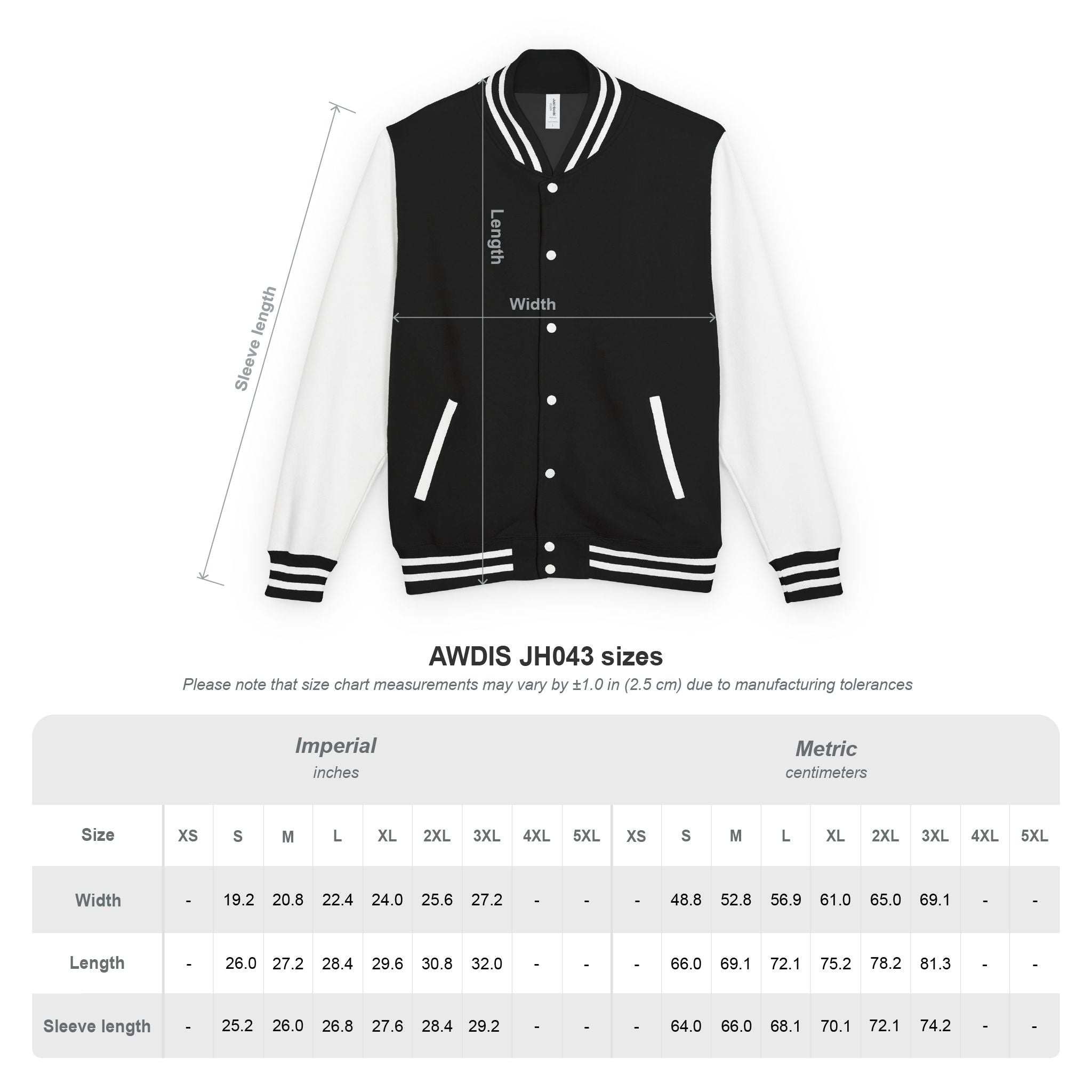 The Victory Loop Studio Anointed Threads Vintage-Varsity Jacket