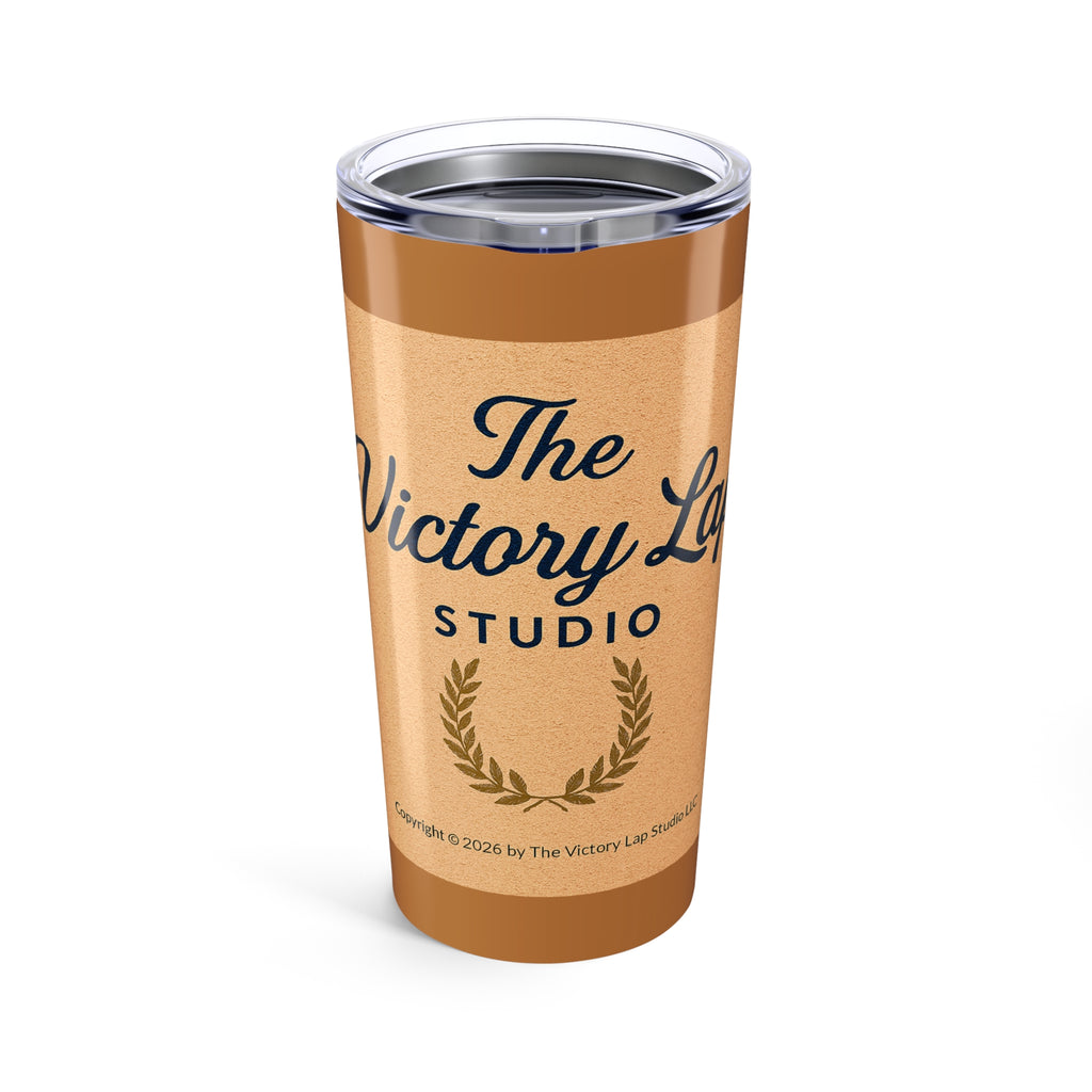 20oz Logo Tumbler — The Victory Lane Studio Insulated Travel Cup